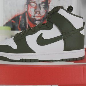 *NEVER WORN* Nike Dunk High 'Cargo Khaki' (Size 9.5 Men's)